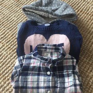 Carter’s sweatshirt bundle